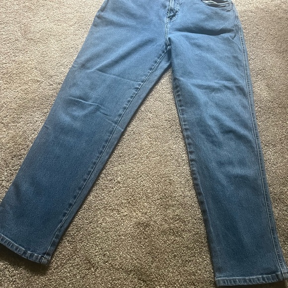 Vintage Mom Jeans high waisted stretch denim good condition size 14 - Picture 2 of 3